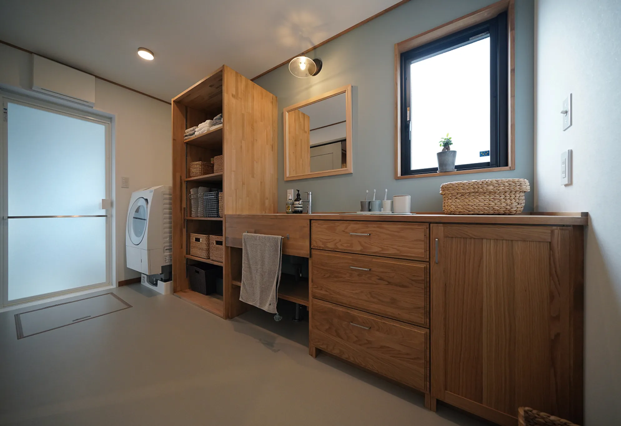 広いサニタリー