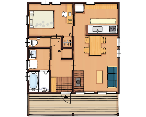 プラン間取り図