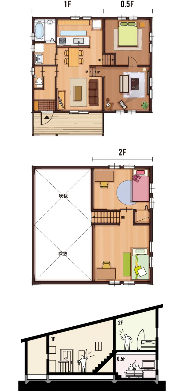 プラン間取り図