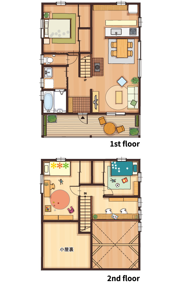 プラン間取り図