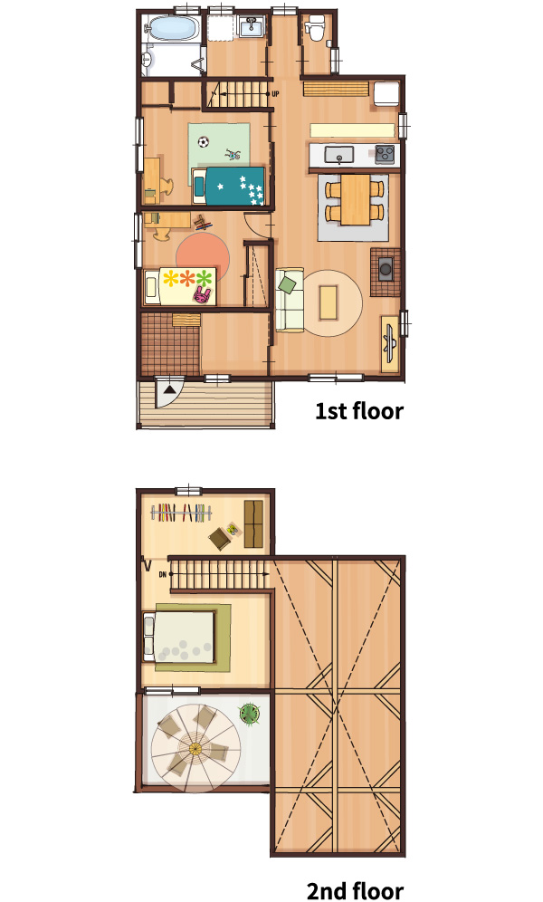 プラン間取り図