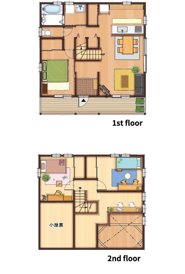 プラン間取り図