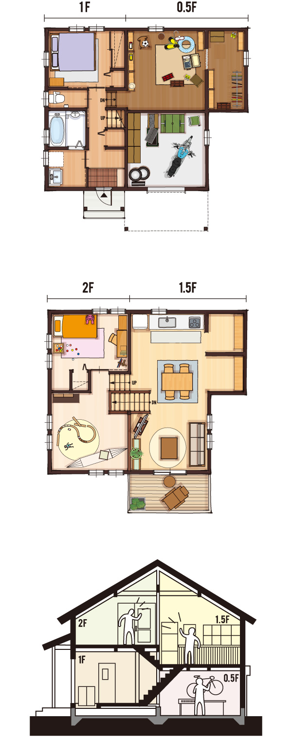 プラン間取り図