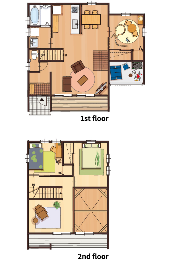 プラン間取り図