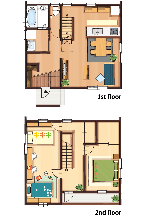 プラン間取り図