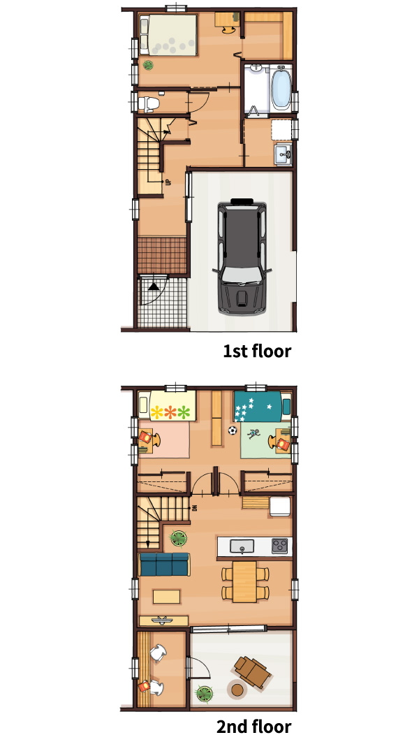 プラン間取り図