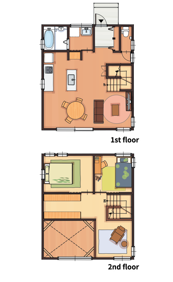 プラン間取り図