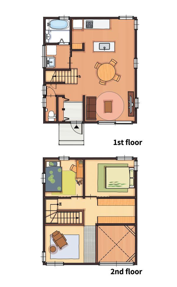 プラン間取り図